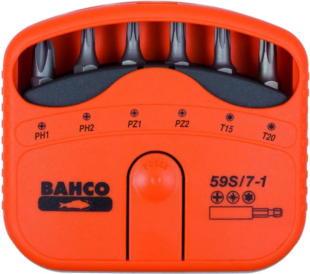 Bahco 59S7-1 Bitset 8-delig