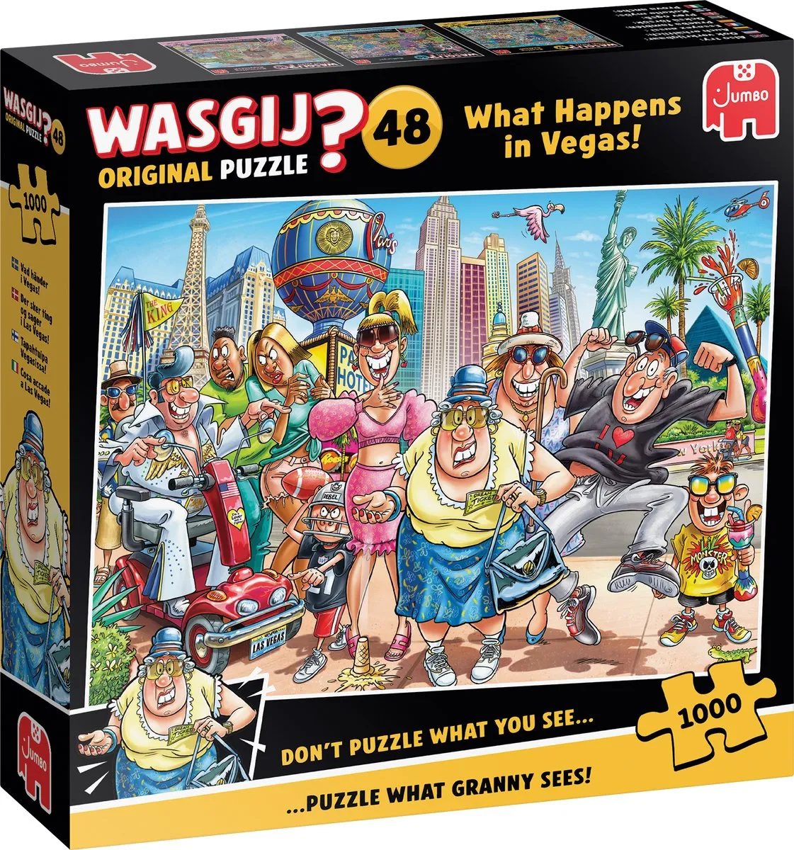 Wasgij Original 48 What Happens in Vegas! Legpuzzel 1000 Stuks