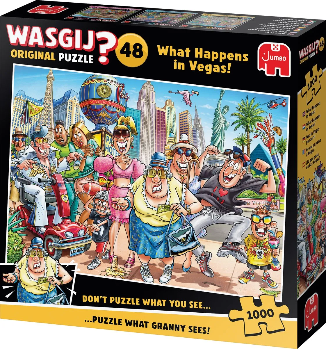 Wasgij Original 48 What Happens in Vegas! Legpuzzel 1000 Stuks
