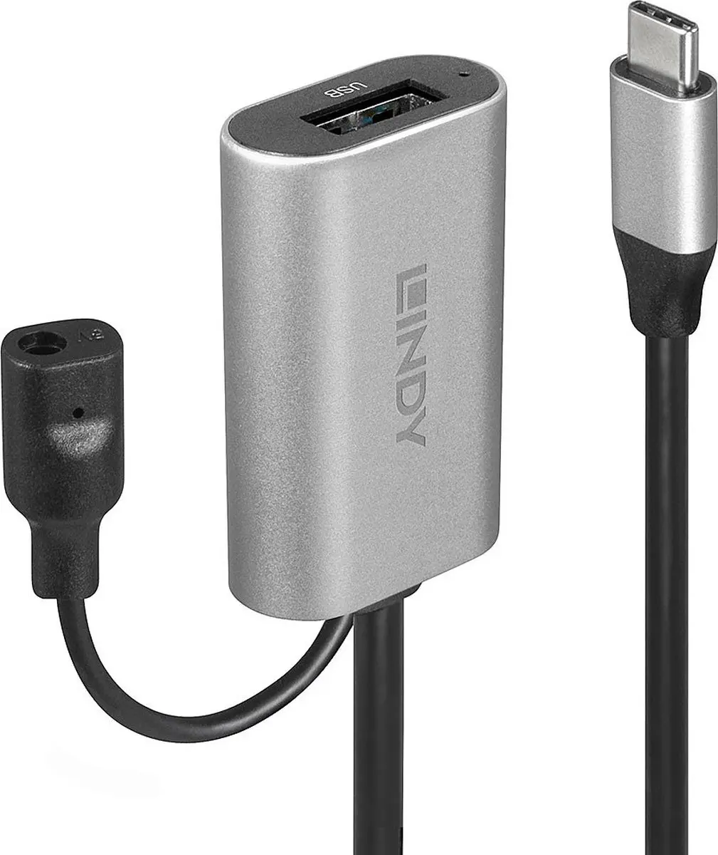 Lindy 43270 USB 3.2 Gen1 USB-C naar USB-A Kabel 5m