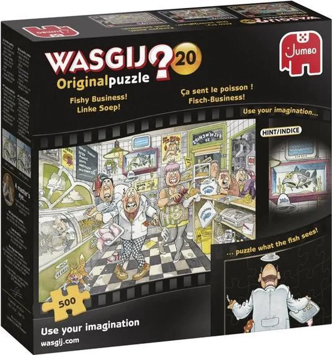 Wasgij Original 20 Linke Soep! Fishy Business! Puzzel