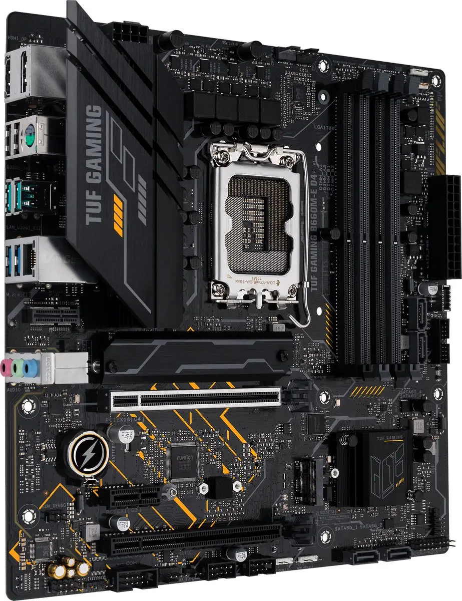 ASUS TUF GAMING B660M-E D4 - Micro ATX Moederbord