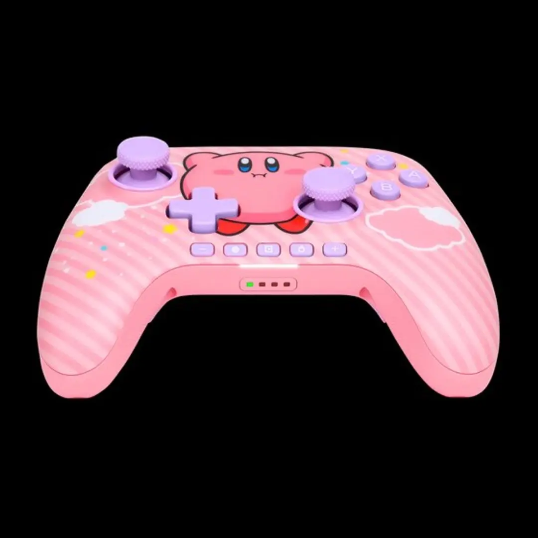 POWERA NSGP0547 Draadloze Controller Nintendo Switch - Kirby Puff Roze