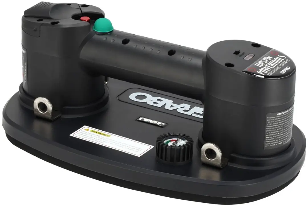 Grabo Plus in Tas Hefoog V-120 Elektrische Vacuümzuiger 120kg - Zwart