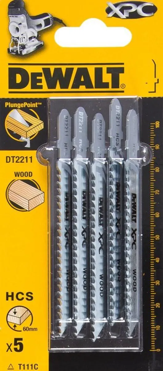 DeWalt DT2211 HCS Decoupeerzaagblad