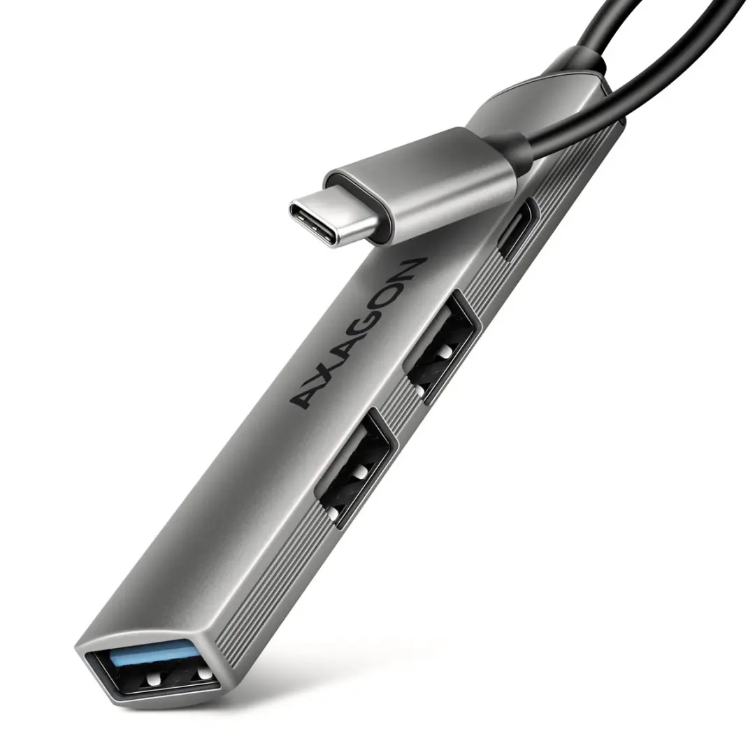Axagon HUE-STC USB-hub 4 Poorten