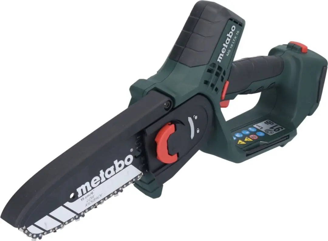 Metabo MS 18 LTX Accu Snoeizaag - 15cm Zaagblad/Ketting - afbeelding 4 van 6