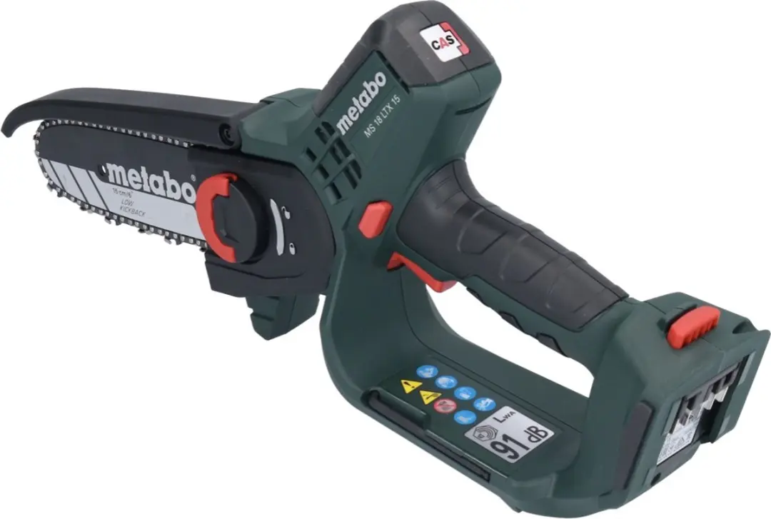Metabo MS 18 LTX Accu Snoeizaag - 15cm Zaagblad/Ketting - afbeelding 6 van 6