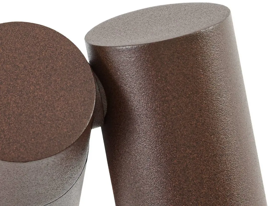 PRIOS Buitenspots 2-lichts H40cm GU10 - Roest