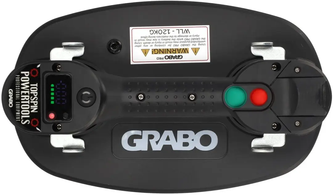 Grabo Pro in Tas + Erguo S1 Handgreep Vacuümzuiger 120kg - Zwart