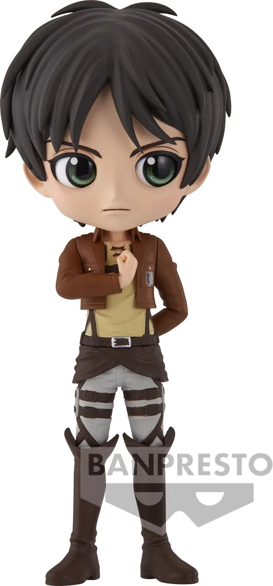 Bandai Banpresto Attack on Titan Q Posket Eren Yeager Ver.A - Staand
