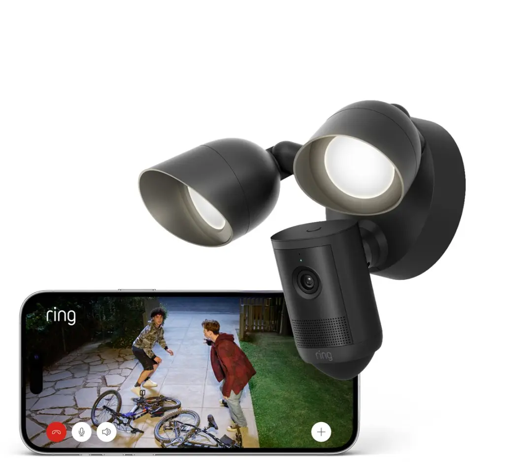 Ring Floodlight Cam 2nd Gen - Zwart - 2K Video