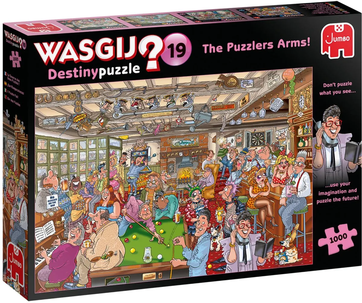 Wasgij Destiny Café De Puzzelhoek Puzzel 1000 Stuks