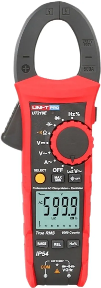 UNI-T PRO UT219E Ampèremeter 600A