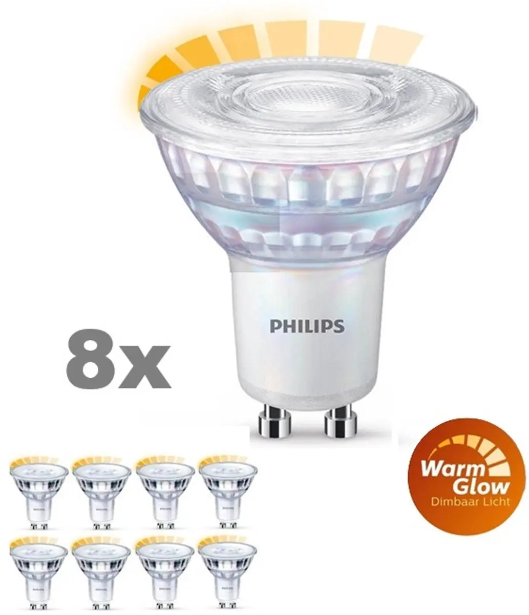 Philips GU10 LED-lamp Warmglow 4.9W