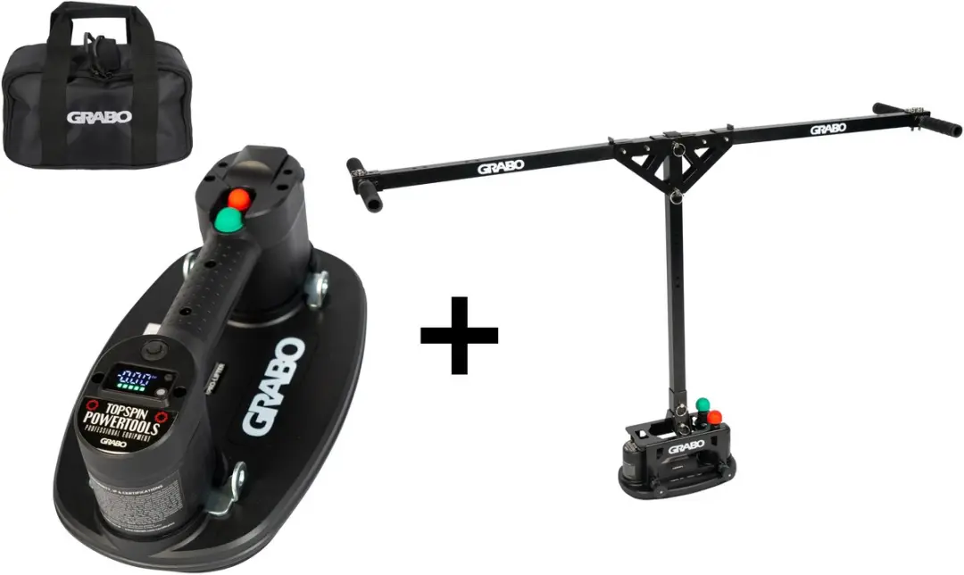 Grabo Pro in Tas + Erguo T-Lift Vacuümzuiger