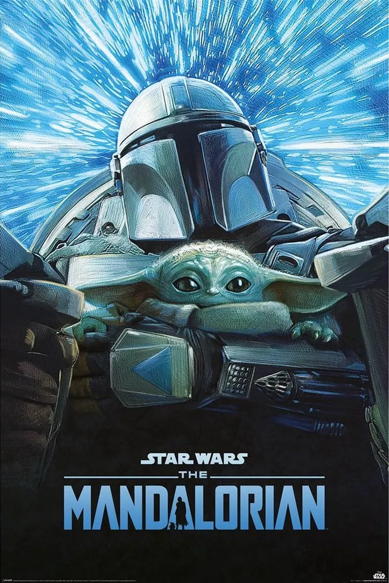 Star Wars The Mandalorian Lightspeed Poster 61x91.5cm