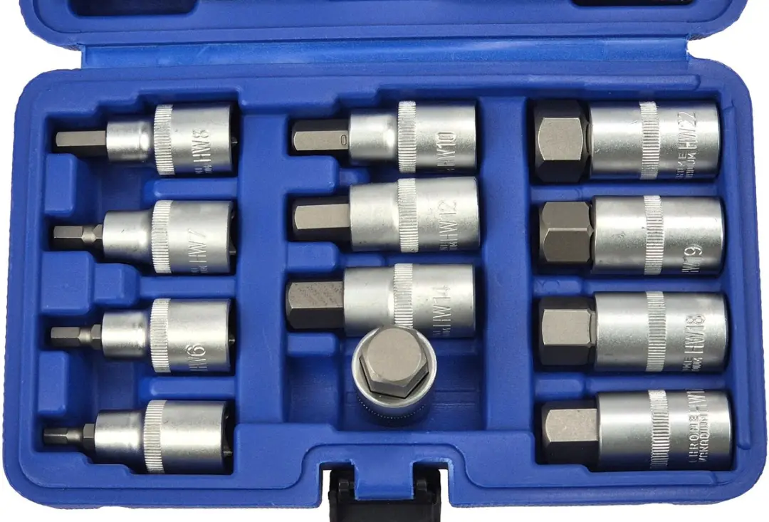 Condor Inbus Bit Dopslagset 12-delig 1/2"