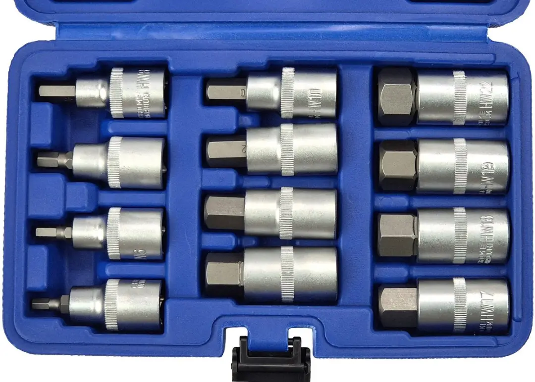 Condor Inbus Bit Dopslagset 12-delig 1/2" - 5-22mm