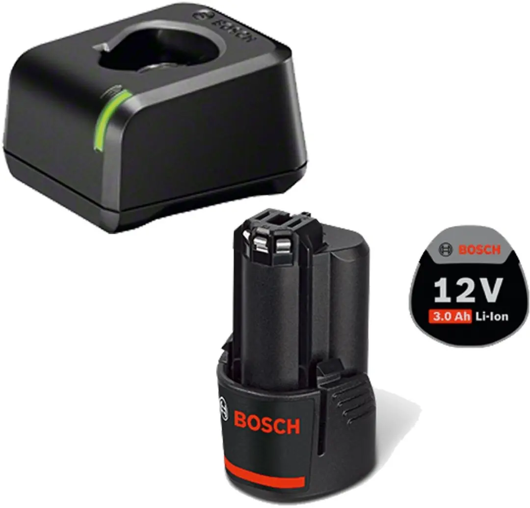 Bosch Accu-Starterset GBA 12V 3,0Ah + Snellader GAL 12V-20