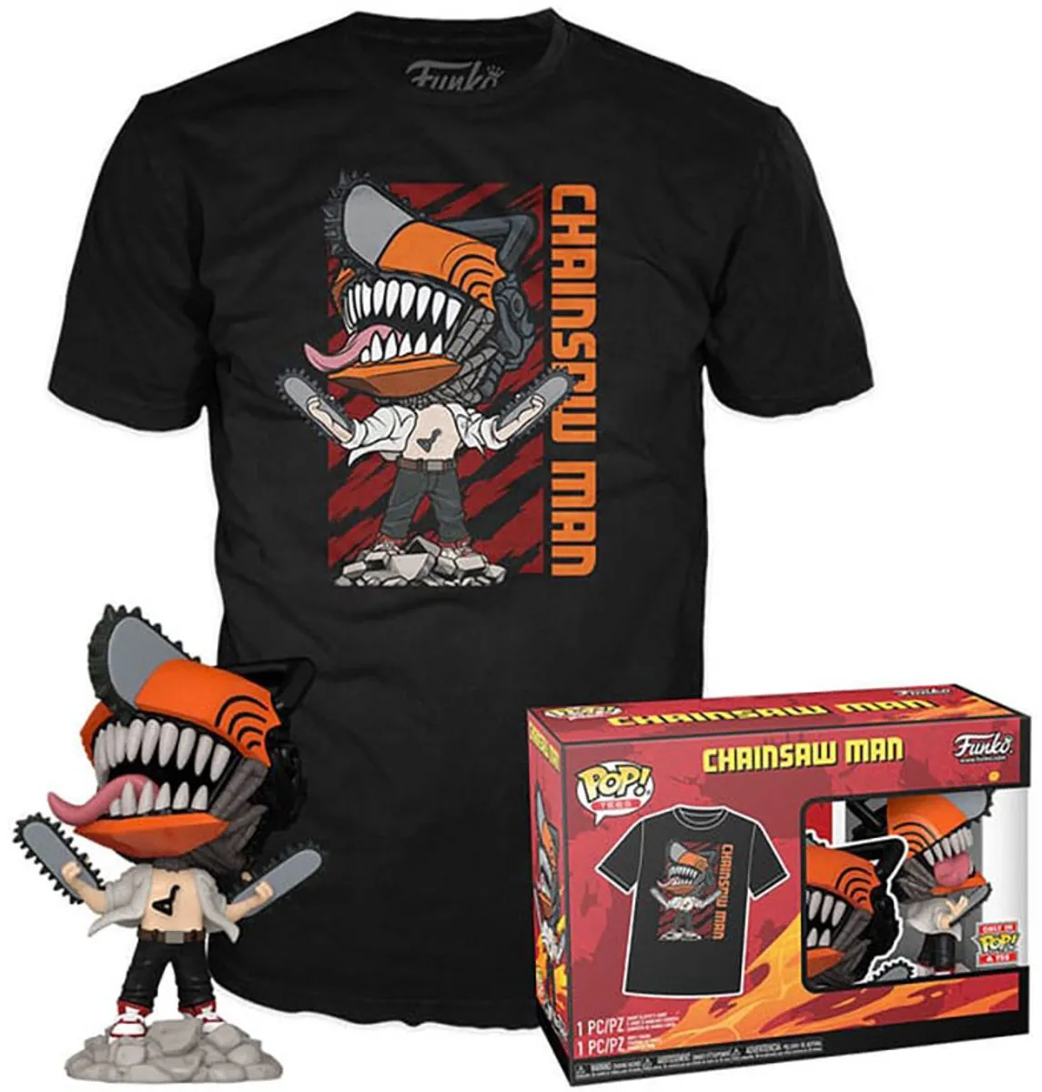 Funko POP! Chainsaw Man Exclusive XL - MULTI - afbeelding 6 van 6