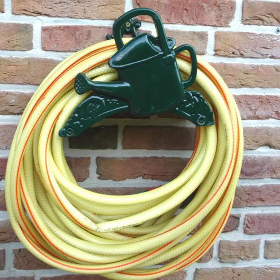 Esschert Design Tuinslanghouder Gieter Groen - 15m - afbeelding 2 van 5