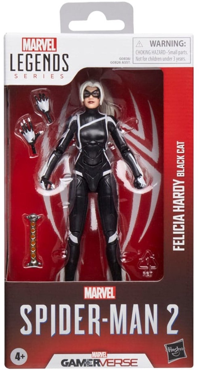 Hasbro Spider-Man 2 Marvel Legends Gamerverse Action Figure Felicia Hardy (Black Cat) 15 cm Action Figuur