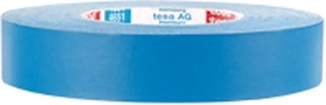 Tesa 4651 Textieltape 50m - 50mm - Rood