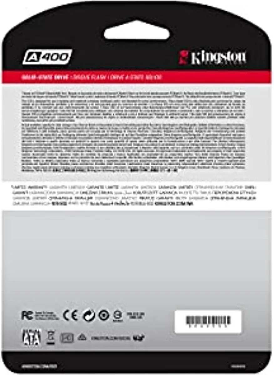 Kingston SA400S37/240G SSD 240GB - Zwart - afbeelding 6 van 6