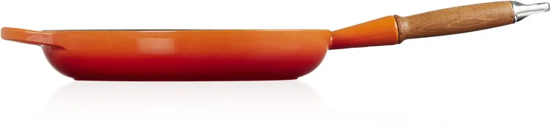 Le Creuset Signature Koekenpan Oranjerood 28cm - afbeelding 2 van 6
