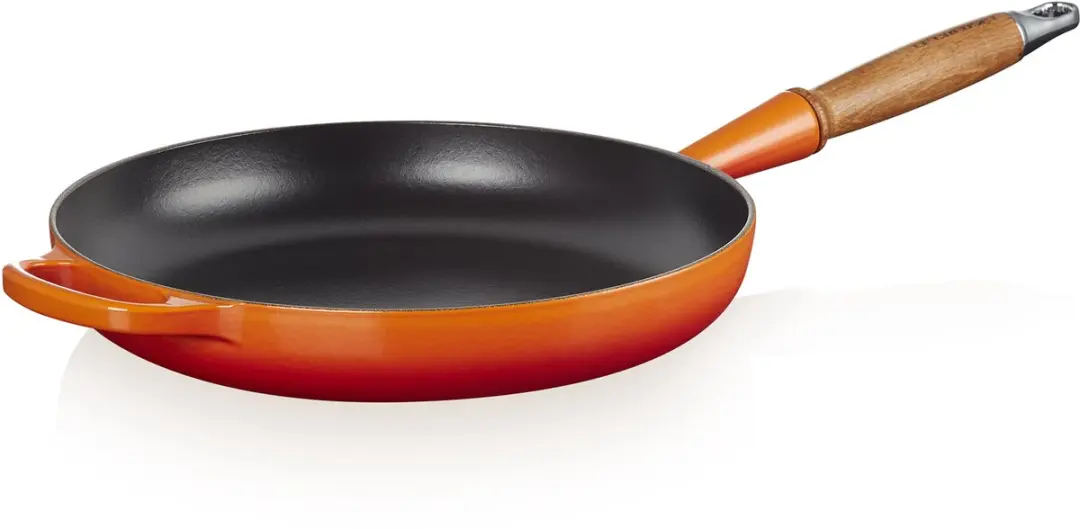 Le Creuset Signature Koekenpan Oranjerood 28cm - afbeelding 3 van 6
