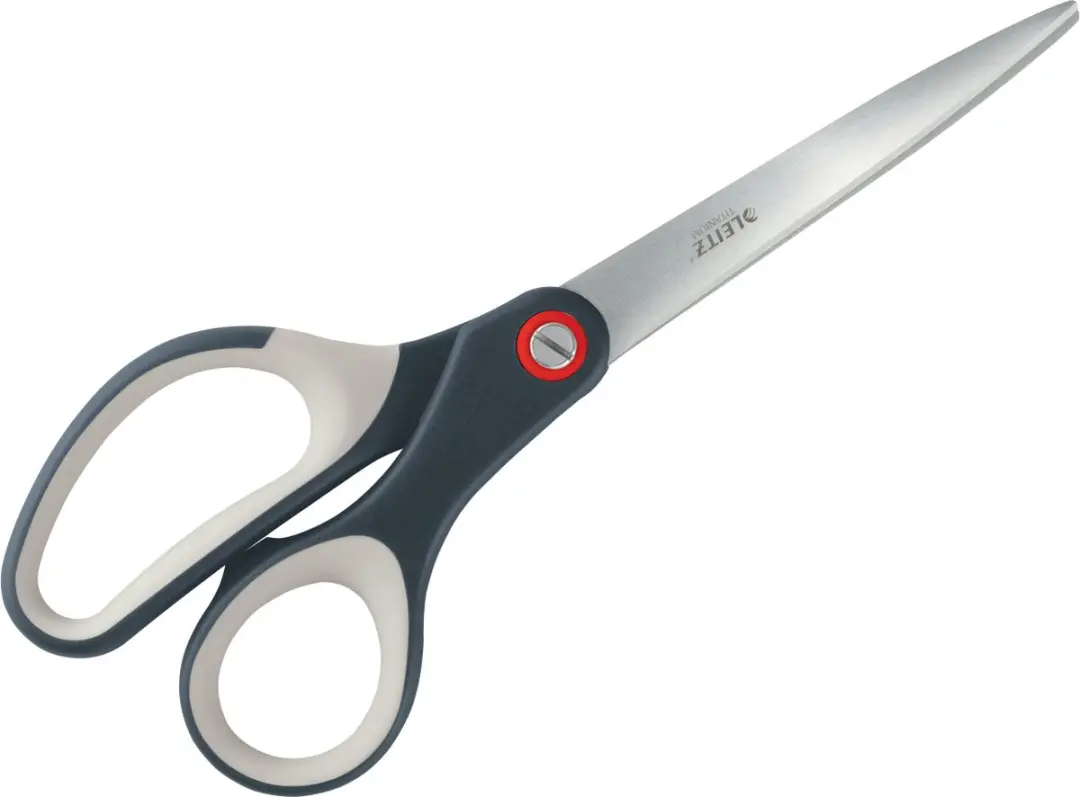 Leitz Tweehandige Titanium Schaar - Fluweel Grijs