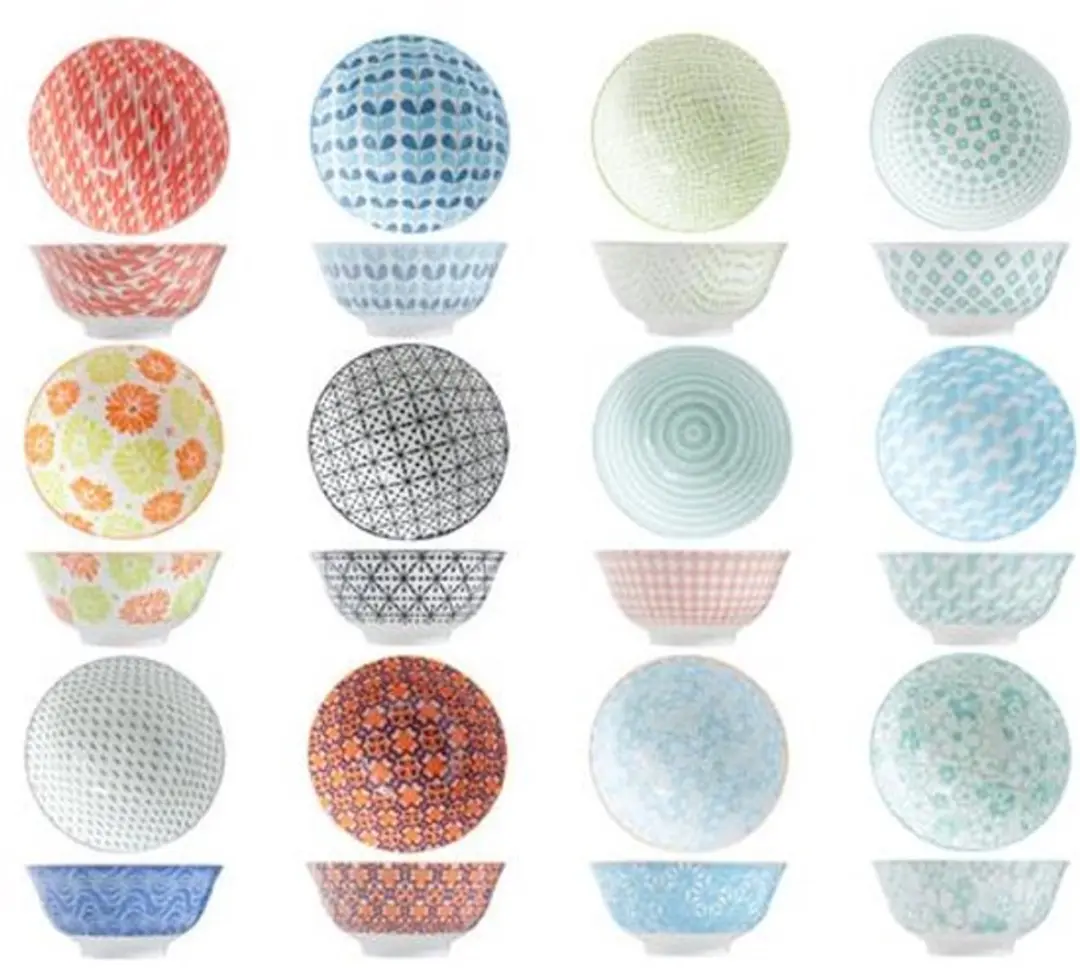 Cosy&Trendy Crazy Mix Kommetjes 12 Stuks
