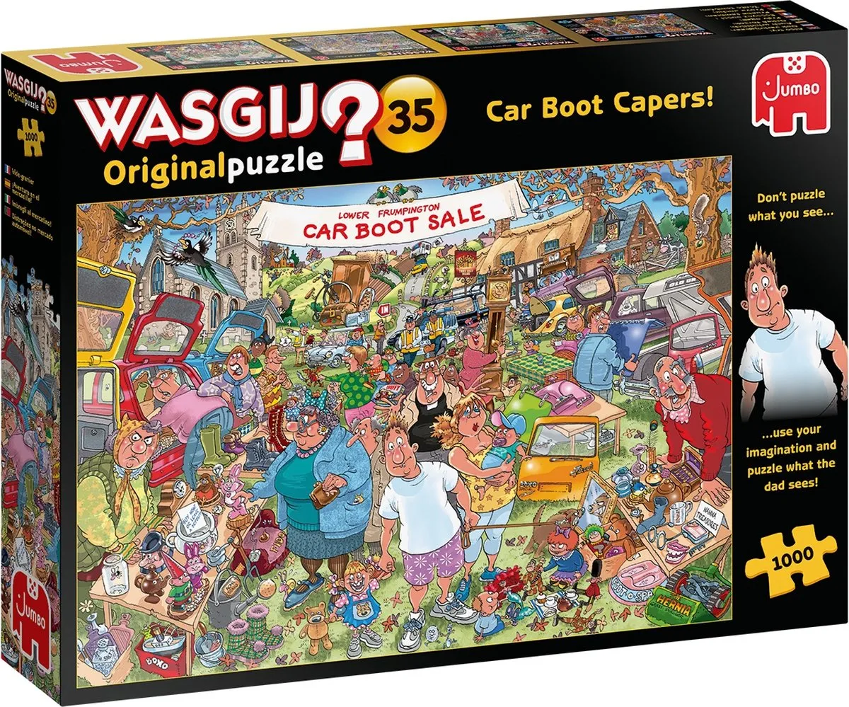 Wasgij Original 35 Vlooienmarkt Vondsten! Puzzel 1000 Stuks