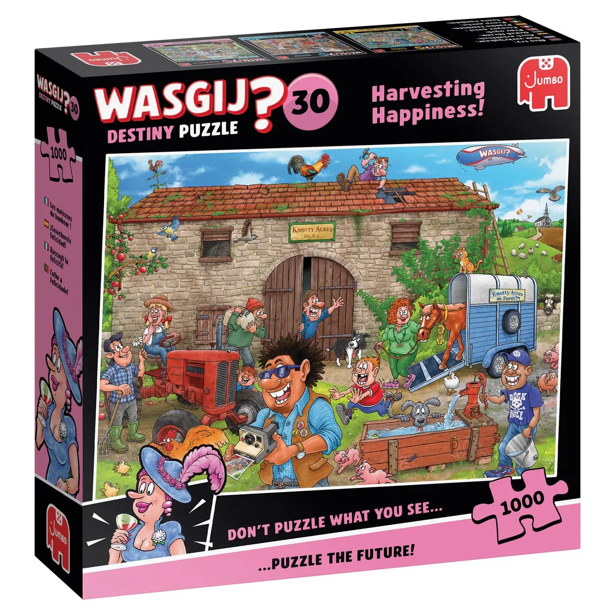 Wasgij Destiny 30 Legpuzzel 1000 Stuks - Meerkleurig