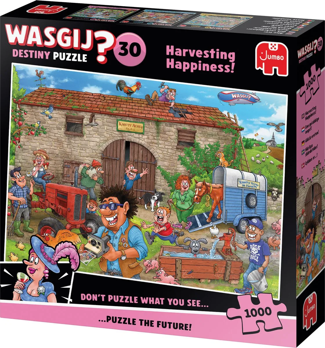 Wasgij Destiny 30 Legpuzzel 1000 Stuks - Meerkleurig