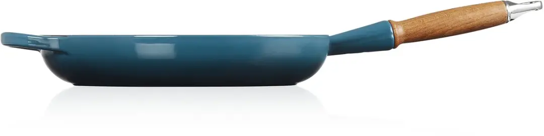 Le Creuset Signature Koekenpan Deep Teal Ø 28cm - afbeelding 3 van 5