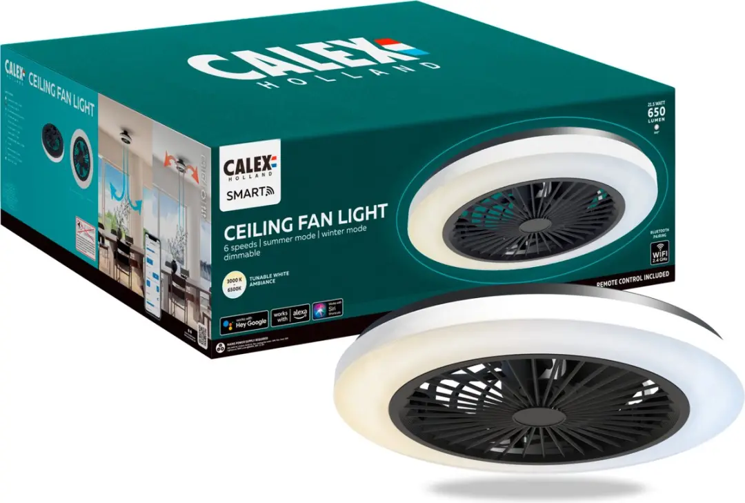 Calex Plafondventilator 50cm