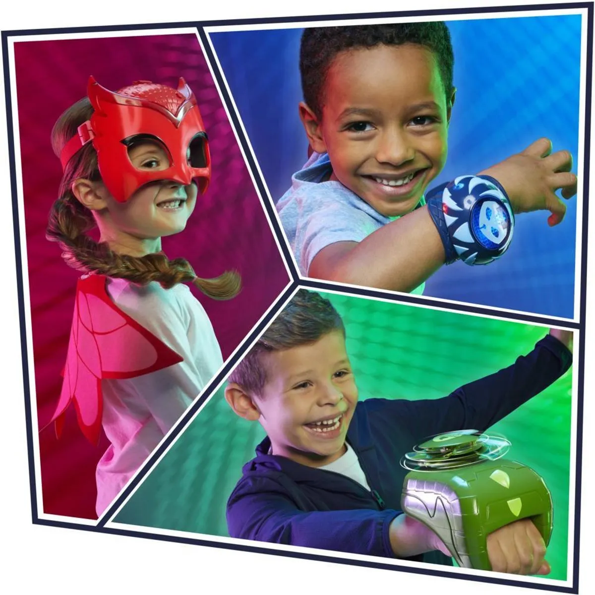 Hasbro PJ Masks Gekko Hero Gauntlet Actiefiguur - Groen