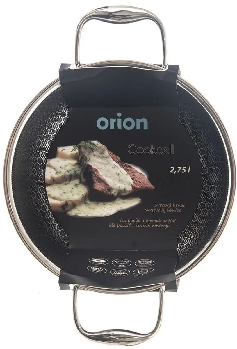 Orion Cookcell Hybride Roestvrijstalen Pan 20cm - 2,75L - afbeelding 6 van 6