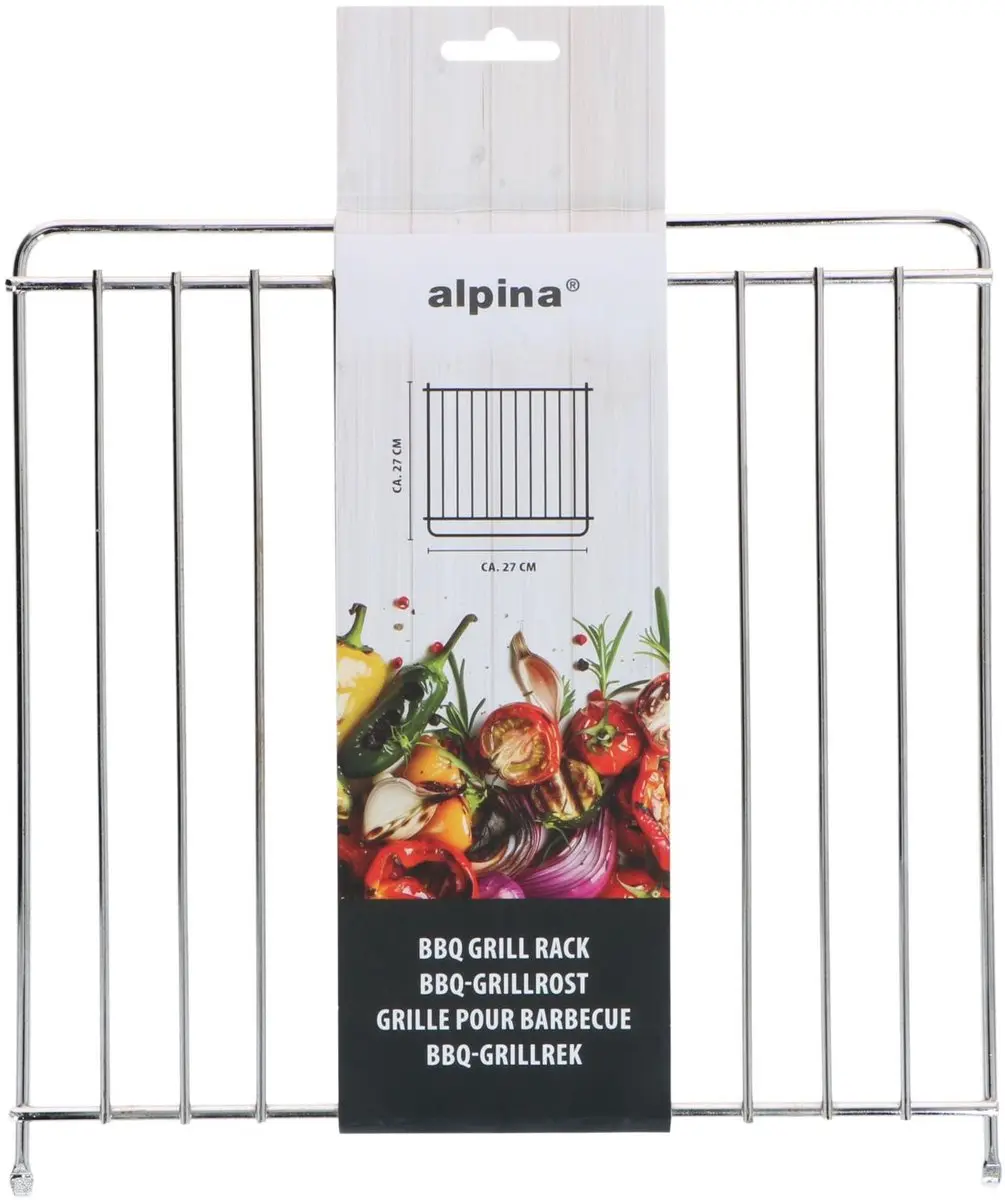 Alpina Grillrooster 27x26x3cm - afbeelding 3 van 4
