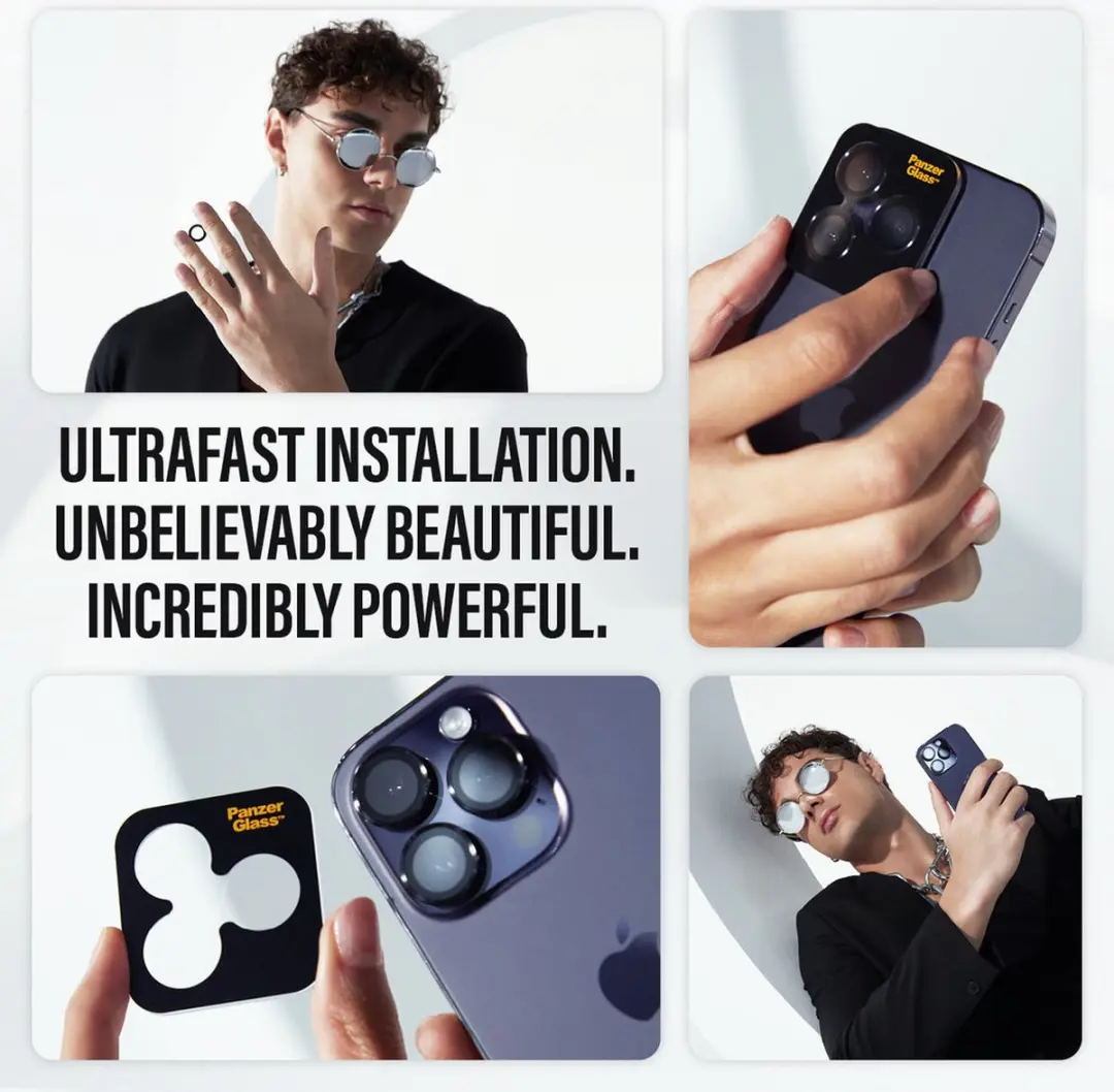 PanzerGlass iPhone 16 Plus Camera Lens Protector - 1 Stuk