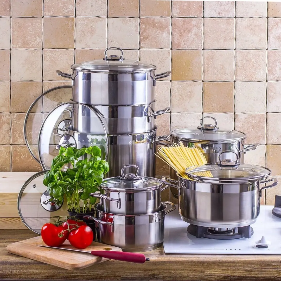 Orion Natali RVS Kookpan 6,2L - Inductie - 24cm - Zilver