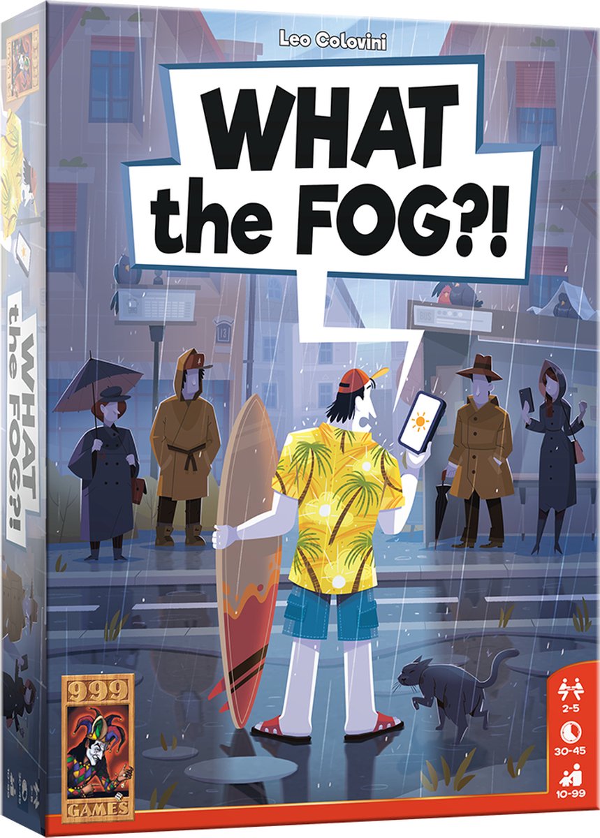 999 Games - What The Fog?! - Tactisch Kaartspel - bevat spelregels in NL, EN en FR