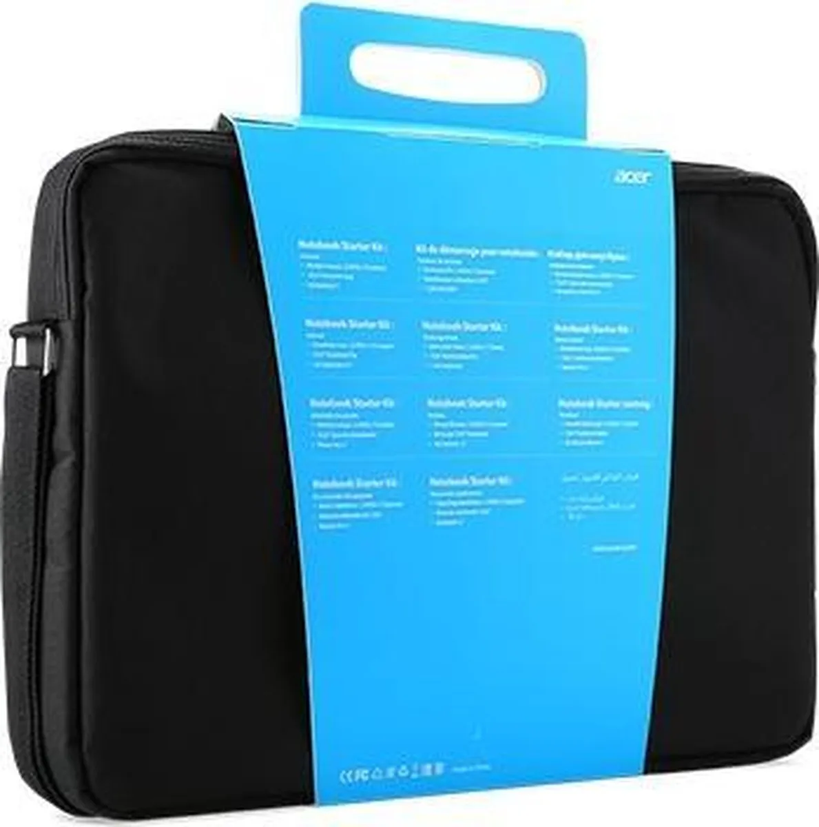 Acer Startpakket 15.6" Laptophoes + Muis - Zwart
