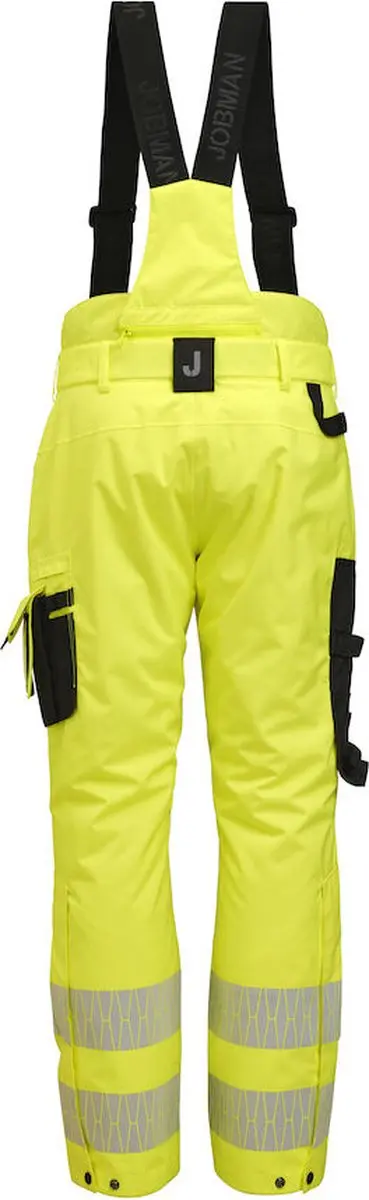 Jobman 2235 Winterbroek Signalisatie 3XL - Geel/Zwart
