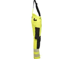 Jobman 2235 Winterbroek Signalisatie 3XL - Geel/Zwart