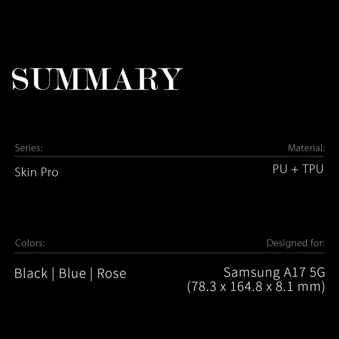 Dux Ducis Skin Pro Hoesje Samsung Galaxy A57 - Blauw - afbeelding 6 van 6
