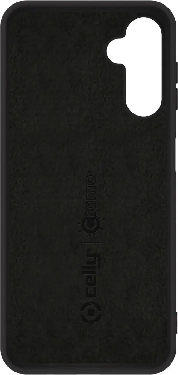 Celly Cromo Siliconen Hoesje Samsung Galaxy A24 - Zwart - afbeelding 6 van 6