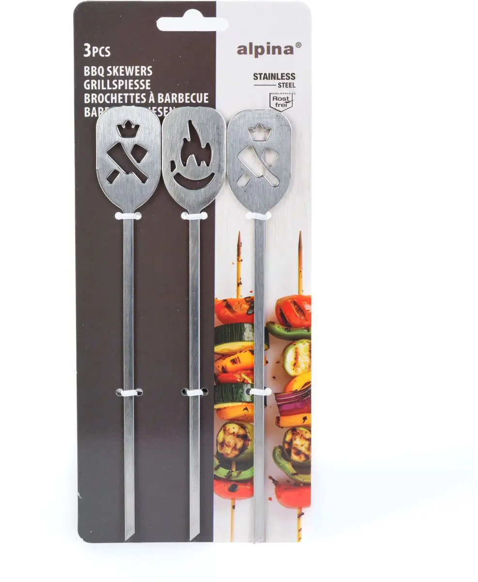 Alpina Shashlik Grillspiesjes 3 Stuks